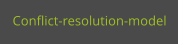 Conflict-resolution-model