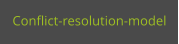 Conflict-resolution-model