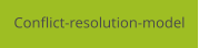 Conflict-resolution-model