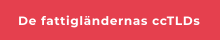 De fattigländernas ccTLDs