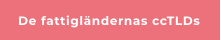 De fattigländernas ccTLDs