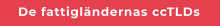 De fattigländernas ccTLDs